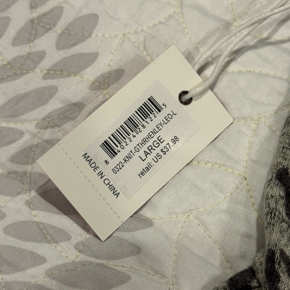 Gray leopard tunic - Picture 3 of 3